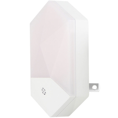Asupermall - Luce notturna a led 16 colori RGB Lampada da notte Tipo di spina Luminosita dimmerabile con telecomando per camera da letto per bambini