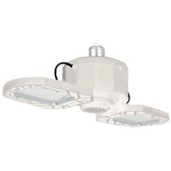 Asupermall - Il garage ha condotto la lampada da soffitto pieghevole deformabile principale deformabile principale E27 per illuminazione garage / características