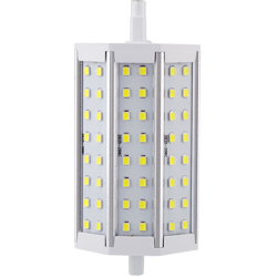 R7S 10W 85-265V LED 48 2835 SMD Lampada risparmio energetico lampada Flood 118mm bianco,bianca precio
