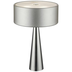 I-HEMINGUAY / L SIL - Lampada da tavolo con fusto dalla forma originale e paralume silver 28 watt G9 características