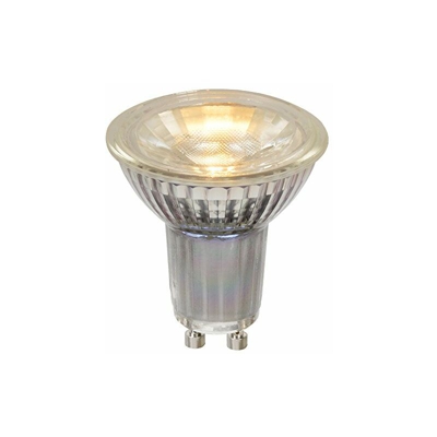 Lucide LED BulbÂ â??Â LED lampadaÂ â??Â Ã? 5Â cmÂ â??Â LED dim.Â â??Â GU10Â â??Â 1Â X 5Â W 2700Â KÂ â??Â Trasparente