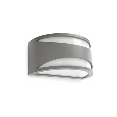LEDs-C4 05-9735-34 M1-Applique napoli 1xe27 max 23w: Grigio