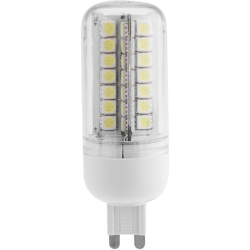 Asupermall - G9 7W 5050 SMD 56 LED risparmio energetico lampada lampadina 360 gradi bianco di mais 200-230V,bianca precio