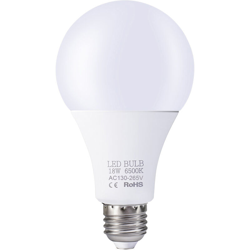 Asupermall - 18W Lampadine a LED E27 Lampadine Risparmio energetico Luce bianca 6000-6500K Lampada ad alta luminosita per camera da letto Soggiorno en oferta