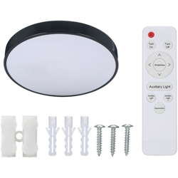 Asupermall - Smart WiFi Lampada da soffitto con telecomando IR Cucina Soggiorno Camera da letto Moderna lampada a sospensione,30 cm 110 V. características