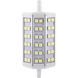 Lampadina lampada 118mm bianco 100-240V sostituzione proiettore per lampada alogena a risparmio energetico di 36 LED 5050 SMD 7W del R7s,bianca en oferta