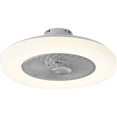 Lampada moderna per ventilatore a soffitto con telecomando Luce a 3 colori 3 velocita Vento 60 cm Ventilatori a soffitto 220V Illuminazione a LED per
