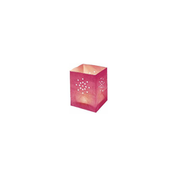 1737 - Lanterna luminosa a forma di sacchetto, modello Maya, misura mini, colore: Fucsia - Skylantern Original en oferta