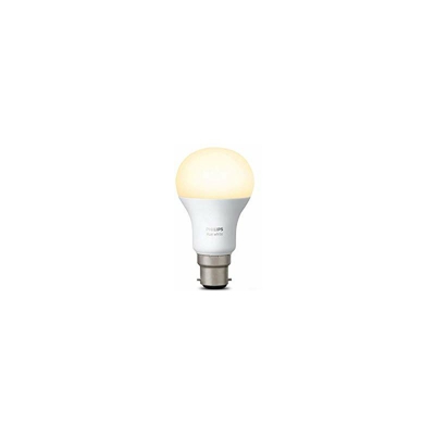 Philips Hue - Sistema illuminazione bianco, Wireless, con LED, Lampadina B22 LED, 1 x 9 watts
