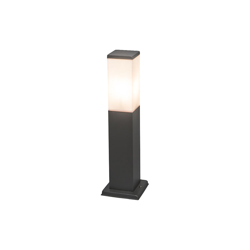 QAZQA + Palo da terrazza malios - Moderno - Plastico,Acciaio inossidabile - Grafite/Grigio - Cubo/Allungato/Oblungo Max. 1 x Watt precio