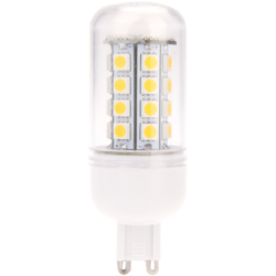 Asupermall - G9 7.5 w mais di 36 LED SMD 5050 luce lampada lampadina risparmio energetico a 360 gradi caldo bianco 220-240V,bianco caldo precio