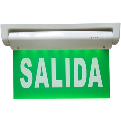 Asupermall - Luce di emergenza a LED AC85-277V con lampada a parete a batteria tampone per illuminazione di scantinati di garage commerciali