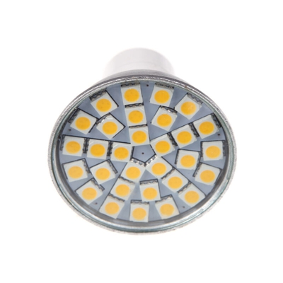 GU10 5W 5050 SMD 30 LED lampadina lampada tazza Spotlight Energy Saving bianco caldo 85-265V,bianco caldo