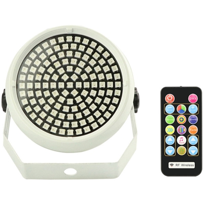 127 LED luce DMX stroboscopio misto lampeggiante illuminazione del palcoscenico atmosfera suono attivato lampada discoteca RGB DJ bar festa di festa