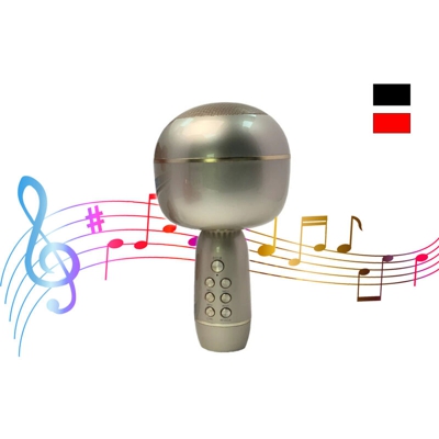 B&s - Microfono wireless karaoke YS09 bluetooth portatile senza fili altoparlante