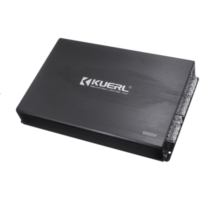 Amplificatore di potenza 6800W 4 canali DC 12V Audio Stereo HIFI Bass Speaker