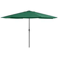 Ombrellone Da Esterni Con Palo In Metallo 400 Cm Verde precio