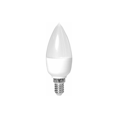 Mueller della luce 400018Â a +, HD LED lampada a forma di candela sostituito, 40Â W, Plastica, E14, Bianco, 3,7Â x 3,7Â x 10,3Â cm dimmerabile