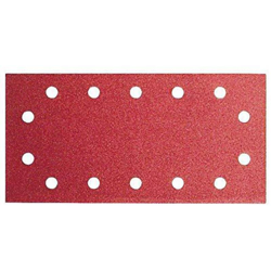 Bosch - 10 Fogli Abrasivi Per Levigatrice Orbitale - 115X280Mm, 14 Fori en oferta