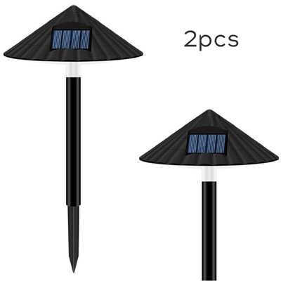 Lampada per paralume per ombrellone solare Lampada per paralume per funghi Luce IP55 Luce bianca bianca / calda 1 / 2PCS,luce bianca 2 pezzi