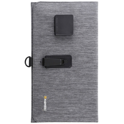 Pannello di ricarica solare mobile da 21 W Borsa pieghevole solare portatile super sottile Banca di alimentazione impermeabile Doppia porta USB en oferta