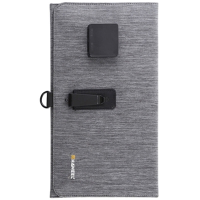 Pannello di ricarica solare mobile da 21 W Borsa pieghevole solare portatile super sottile Banca di alimentazione impermeabile Doppia porta USB