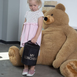CHILDHOME Borsa per Bambini My Lunch Bag con Fodera Isolante Nero Oro - Nero características