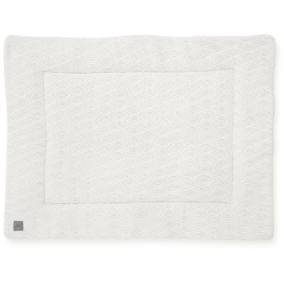 Trapunta per Box Bambini River Knit 80x100 cm Bianco Crema - Bianco - Jollein