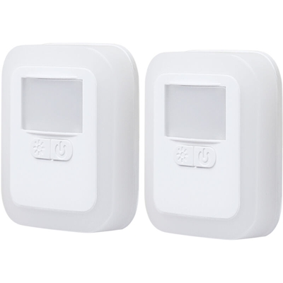 GD-8602 LED Sensor Light Plug-in Motion Lampada da parete notturna con luminosita Tempo di illuminazione regolabile per soggiorno Camera da letto