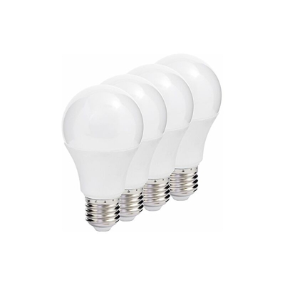 400014Â a +, set da 4Â LED proiettore pera sostituisce 60Â W, plastica, E27, bianco, 6Â x 6Â x 11Â cm - Mã¼ller-licht