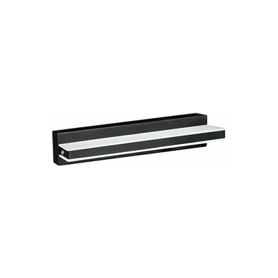 AJE-MERO 1 BLACK IP44 illuminazione da parete Adatto per uso interno Adatto per uso esterno Non-changeable bulb(s) 3 W Nero - Activejet