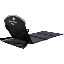 Caricabatterie solare portatile Caricabatterie solare pieghevole Campeggio Sun Power per esterno Nero Compatibile con telefoni iOS Android precio
