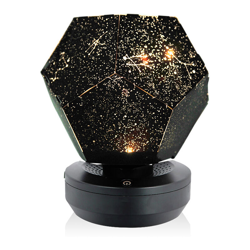 Romantico cielo stellato Proiettore Led Night Light Rotating Dreamlike Stars Projection Lamp Camera da letto Home Decor,Giallo precio