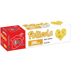Rotolo Pellicola Conservazione Cibo e Alimenti 200 mt x 30 cm con Astuccio en oferta