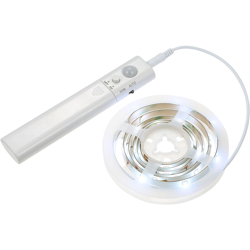 Blusea - Sensore di movimento PIR sensibile S-trip Light Cabinet Lamp con modalita di commutazione automatica e manuale 2 modalita di commutazione precio