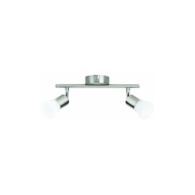 Philips Essentials Decagon Spot Bar/Tubo Nichel (2 x 4,3 W 230 V Luce LED Inclusa) - Signify