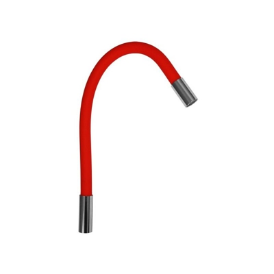 GO PLAST Canna Per Miscelatore Cucina In Silicone Colore Rosso