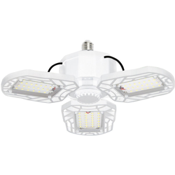 Il garage ha condotto la lampada da soffitto pieghevole deformabile principale deformabile principale E27 per illuminazione garage / magazzino / en oferta