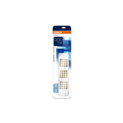 73259 QOD Domino Short Lampada sottopensile a LED 3 x 4 W, Colore Bianco - Osram en oferta