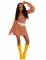 Costume disco groovy anni 70 per donna
