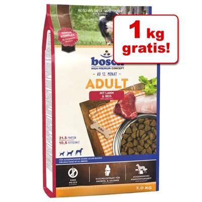 1 kg + 1 kg gratis! 2 kg Bosch HPC - Adult Pollo & Miglio