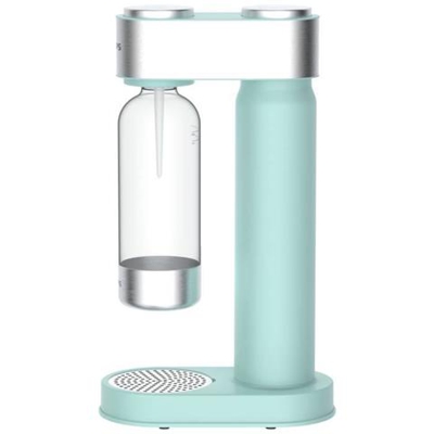 Add4902mt - Macchina Per Bibite Alla Menta Con Finiture Cromate + Bombola Di Co² Da 425 G + 1 Bottiglia In Pet Da 1 Litro