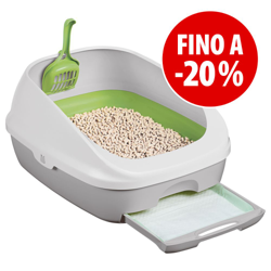 Prezzo speciale! Kit Purina Tidy Cats Breeze lettiera per gatti - Kit: cassetta igienica + paletta + 1,59 kg lettiera + 4 cuscinetti en oferta