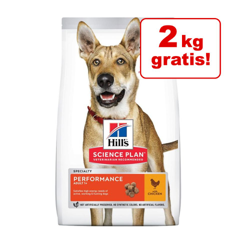 12 kg + 2 kg - Hill's Science Plan Overfill  - Adult 1-5 No Grain Large con Pollo características