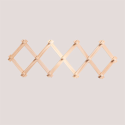 SKLUM Appendiabiti da parete in legno Ixi Legno di Pino en oferta