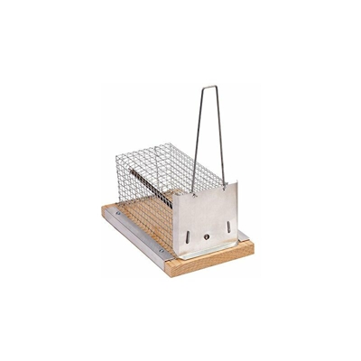 Sauvic 05190-Trappola per Topi, in Rete Metallica, 18 cm.