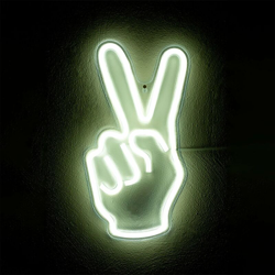 SKLUM Figura al neon con USB Trika Bianco Metacrilato precio