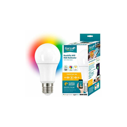 Smart lampadina RGB lampadina LED, 9Â W, Bianco, 70Â x 135Â mm - Garza en oferta