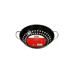 Dehner, Accessori per Barbecue/Grill, Buona Scelta, cestello per Verdure e Patate, Ã 28Â cm, Altezza 6,5Â cm, in Metallo, Colore Nero precio