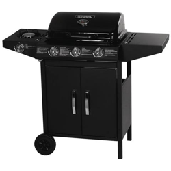 Barbecue A Gas ''''festa 4'''' - 4 Bruciatori Di Cui Un Lato - 10.5kw - Nero características